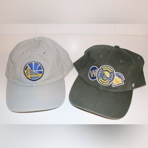 Warriors Embroidered Baseball Caps Set